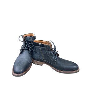 Mens Florsheim mens Black Leather Upper Ankle chukka boots size 11.5M SKU 9023